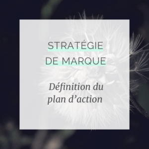 Accompagnement : plan d'action stratégie de marque