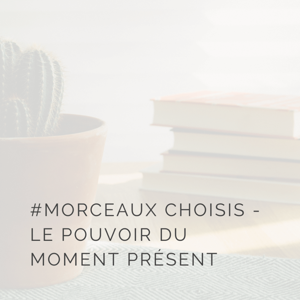 Morceaux choisis du Pouvoir du moment présent, par Eckhart Tolle
