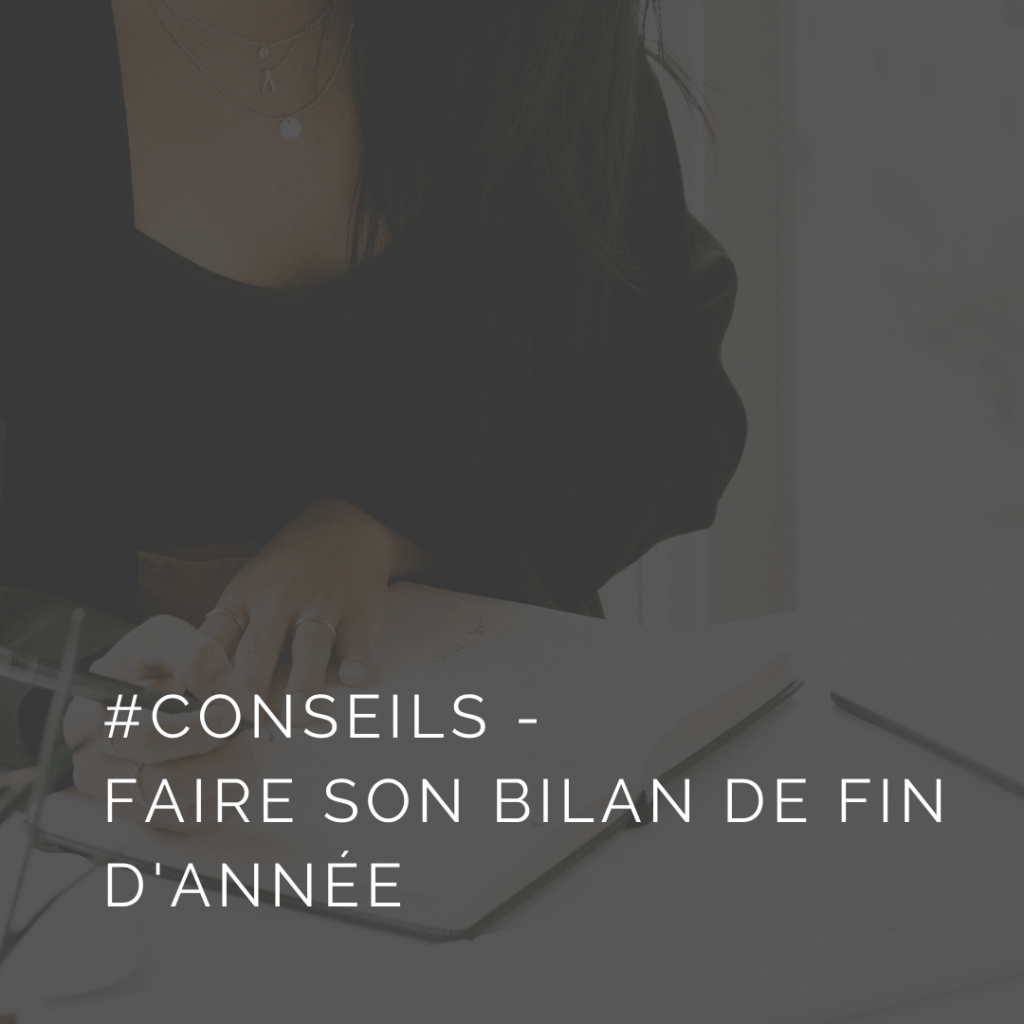 Faire son bilan de fin d'année
