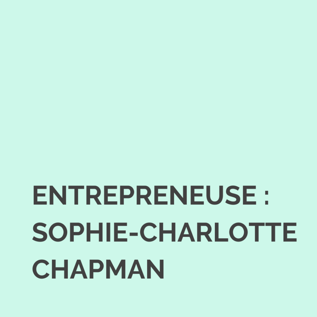 Témoignage de Sophie-Charlotte Chapman