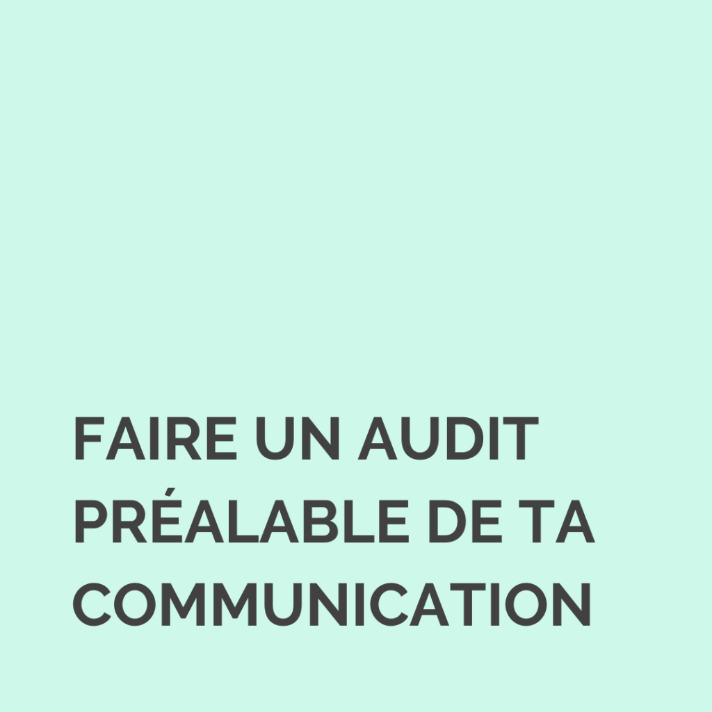 Pourquoi faire un audit de communication