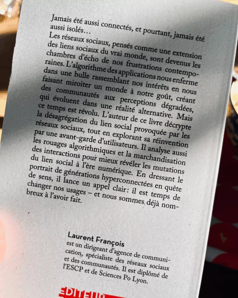 Cracker l'algorithme, de Laurent François : quatrième de couverture